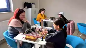 Düzce'de Kadınlar Satranç Turnuvası Heyecanı