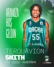 Darüşşafaka, Terquavion Smith'i Transfer Etti!