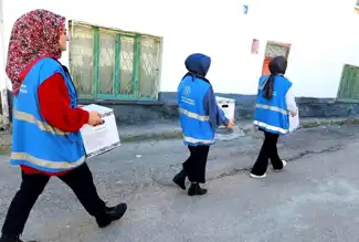Karamanlı Öğrenciler Ramazan'da Yardımda Bulundu