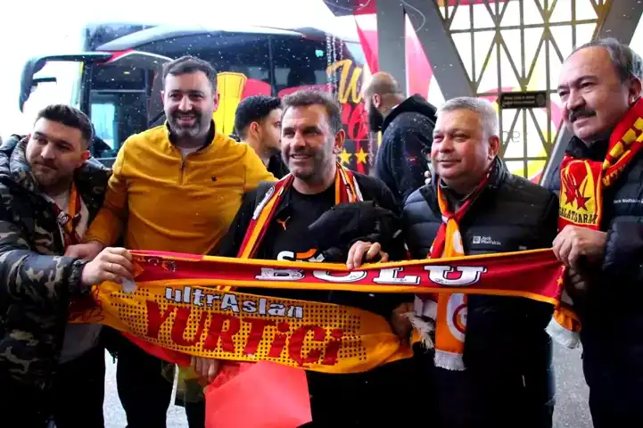 Galatasaray, Boluspor Maçı İçin Bolu'da!