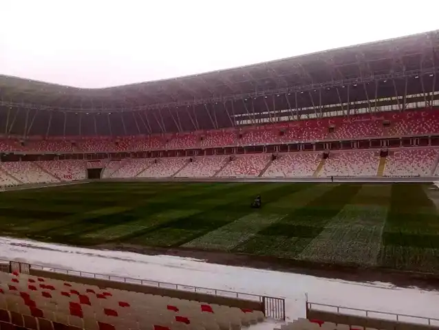 Sivasspor-Beşiktaş Maçına Stadyum Hazır
